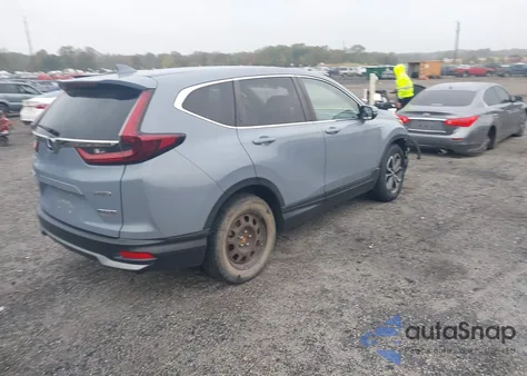 2021 Honda Cr-V Hybrid Ex-L из США, поврежденный, VIN 7FART6H83ME032626